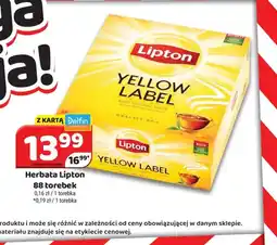 Delfin Herbata Lipton Yellow Label oferta