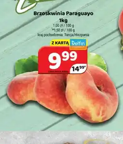 Delfin Brzoskwinia Paraguayo oferta