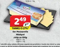 Delfin Ser Mozzarella Mlekpol oferta