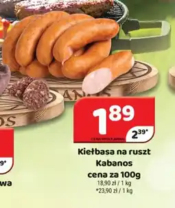 Delfin Kiełbasa na ruszt Kabanos oferta