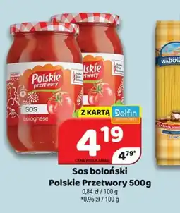 Delfin Sos boloński Polskie Przetwory oferta