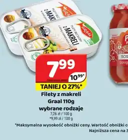 Delfin Filety z makreli Graal oferta