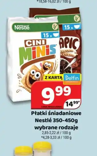 Delfin Płatki śniadaniowe Nestle oferta