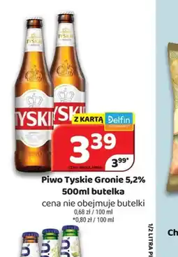 Delfin Piwo Tyskie Gronie oferta