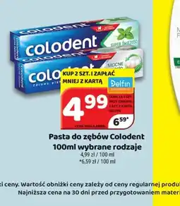 Delfin Pasta do zębów Colodent oferta