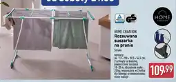 ALDI Home creation rozsuwana suszarka na pranie oferta