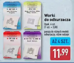 ALDI Worki do odkurzacza oferta