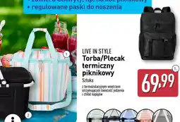 ALDI Live in style torba/plecak termiczny piknikowy oferta