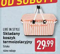 ALDI Live in style składany koszyk termoizolacyjny oferta