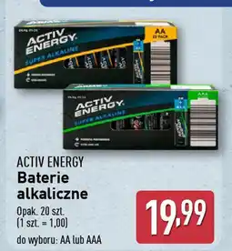 ALDI Activ energy baterie alkaliczne oferta