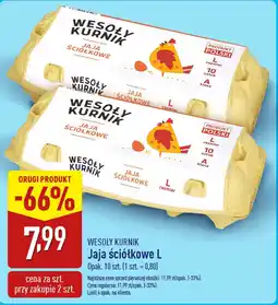 ALDI Wesoły kurnik jaja ściółkowe oferta