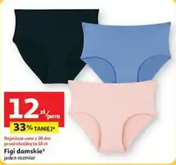Auchan Figi damskie oferta