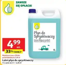 Auchan Letni płyn do spryskiwaczy oferta