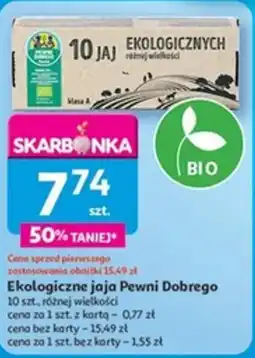 Auchan Ekologiczne jaja Pewni Dobrego oferta