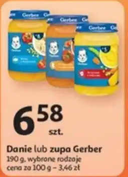 Auchan Danie lub zupa Gerber oferta