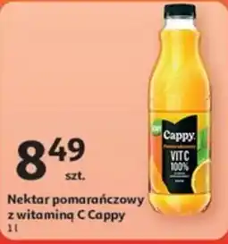 Auchan Nektar pomarańczowy z witaminą C Cappy oferta