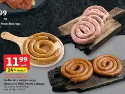 Auchan Kiełbaski z indyka curry, classic lub chili, Pewni Dobrego oferta