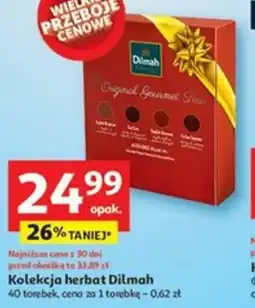 Auchan Kolekcja herbat Dilmah oferta