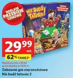 Auchan Zabawna gra zręcznościowa Nie budź tatusia 2 oferta