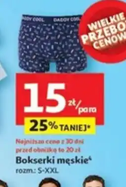 Auchan Bokserki męskie oferta