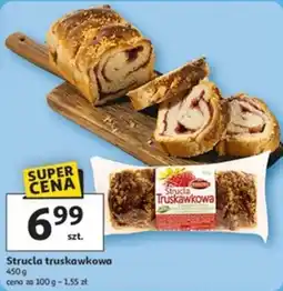 Auchan Strucla truskawkowa oferta