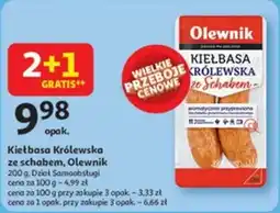 Auchan Kiełbasa Królewska ze schabem, Olewnik oferta