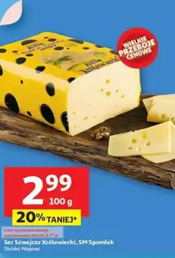 Auchan Ser Szwajcar Królewiecki, SM Spomlek oferta