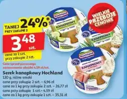 Auchan Serek kanapkowy Hochland oferta