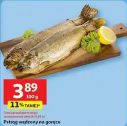 Auchan Pstrąg wędzony na gorąco oferta