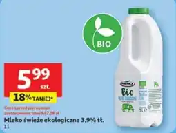 Auchan Mleko świeże ekologiczne 3,9% tł. oferta