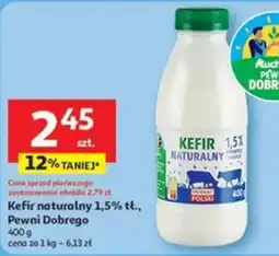 Auchan Kefir naturalny 1,5% tt., Pewni Dobrego oferta