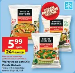 Auchan Warzywa na patelnię Proste Historie oferta