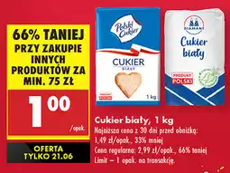 Biedronka Cukier biały 1kg oferta