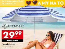 Biedronka Parasol plażowy 180 cm Utendors oferta