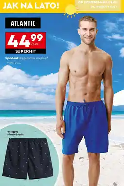 Biedronka Spodenki kąpielowe męskie l-xxl Atlantic oferta