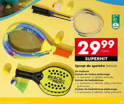 Biedronka Zestaw do badmintona plażowego oferta