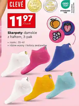 Biedronka Skarpetki damskie 35-41 Cleve oferta