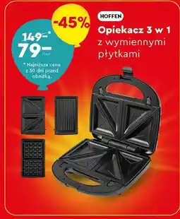 Biedronka Opiekacz do kanapek 3w1 Hoffen oferta