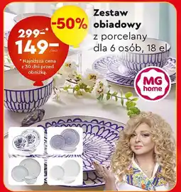 Biedronka Zestaw porcelany Mg Home oferta