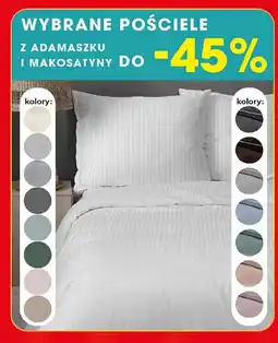 Biedronka Komplet pościeli z adamaszku 220 x 200 cm + 2 70 80 oferta