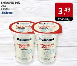 Market Point Śmietanka 30% Bakoma oferta