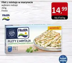 Market Point Filet z mintaja w marynacie z masłem i ziołami 265g Frosta oferta
