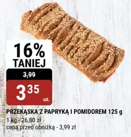 Przekąska z papryką i pomidorem