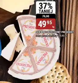 bi1 Ser brie orzechowy president oferta