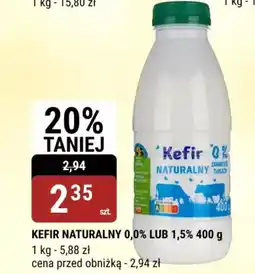 bi1 Kefir naturalny 0,0% lub 1,5% oferta