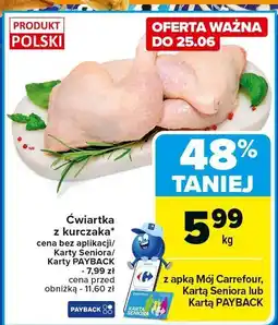 Carrefour Market Ćwiartka z kurczaka Carrefour Market oferta