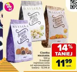 Carrefour Market Ciastka Massara Sesame Date Bites oferta