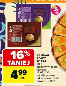 Carrefour Market Baklawa Ready to Eat Carrefour Market oferta