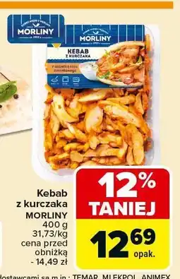 Carrefour Market Kebab z kurczaka MORLINY oferta