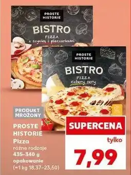 Kaufland Pizza z szynką i pieczarkami Iglotex proste historie bistro oferta